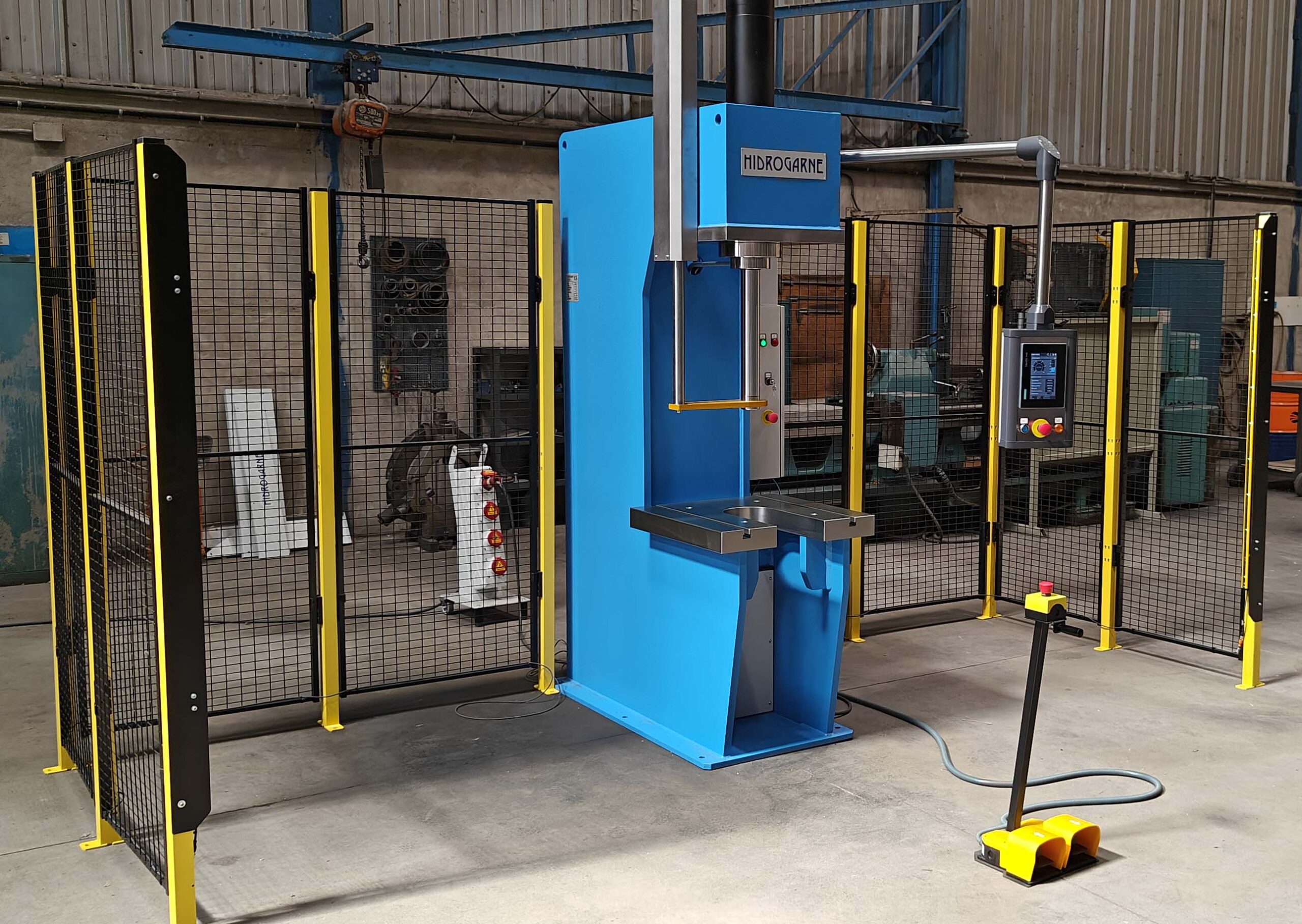 HIDROGARNE “C” FRAME HYDRAULIC PRESS  Model CD 50E